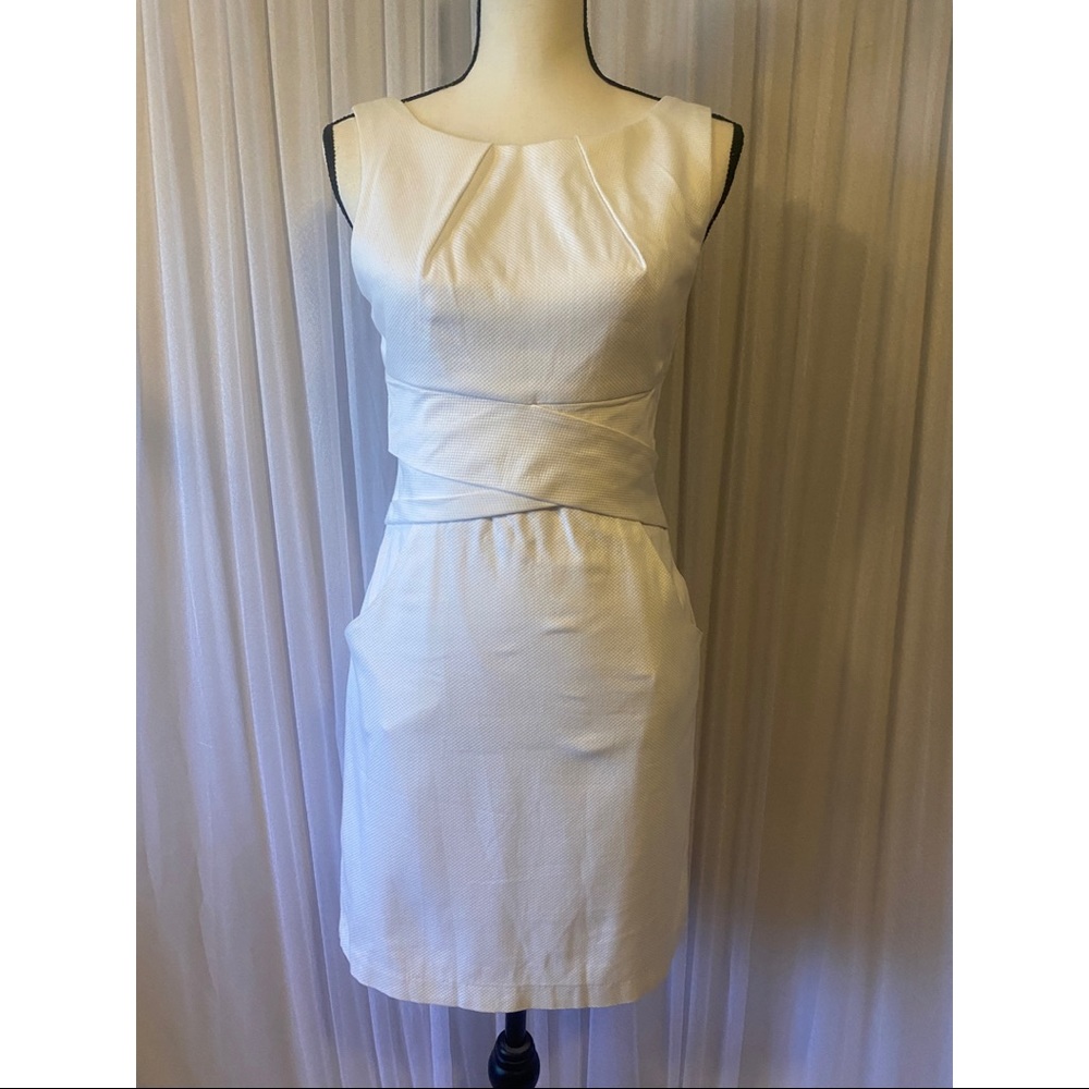 Teeze Me White Bodycon Dress Size 3/4 Pockets Bridal Wedding Cruise